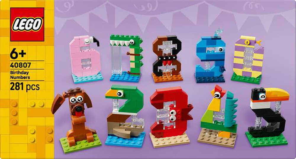 Immagine del prodotto LEGO - Numeri del compleanno - 40807