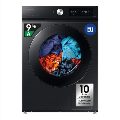 SAMSUNG - Lavatrice WW90DB7U94GBU3 9 Kg Classe A-NERO