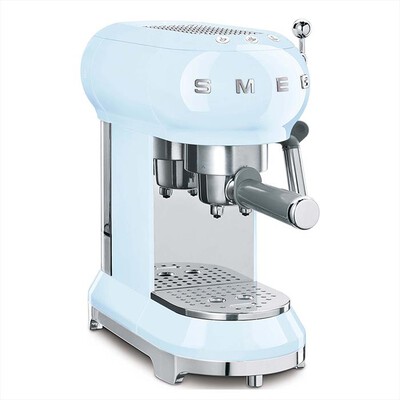 SMEG - Macchina da Caff&egrave; Manuale 50's Style &ndash; ECF01PBEU-azzurro