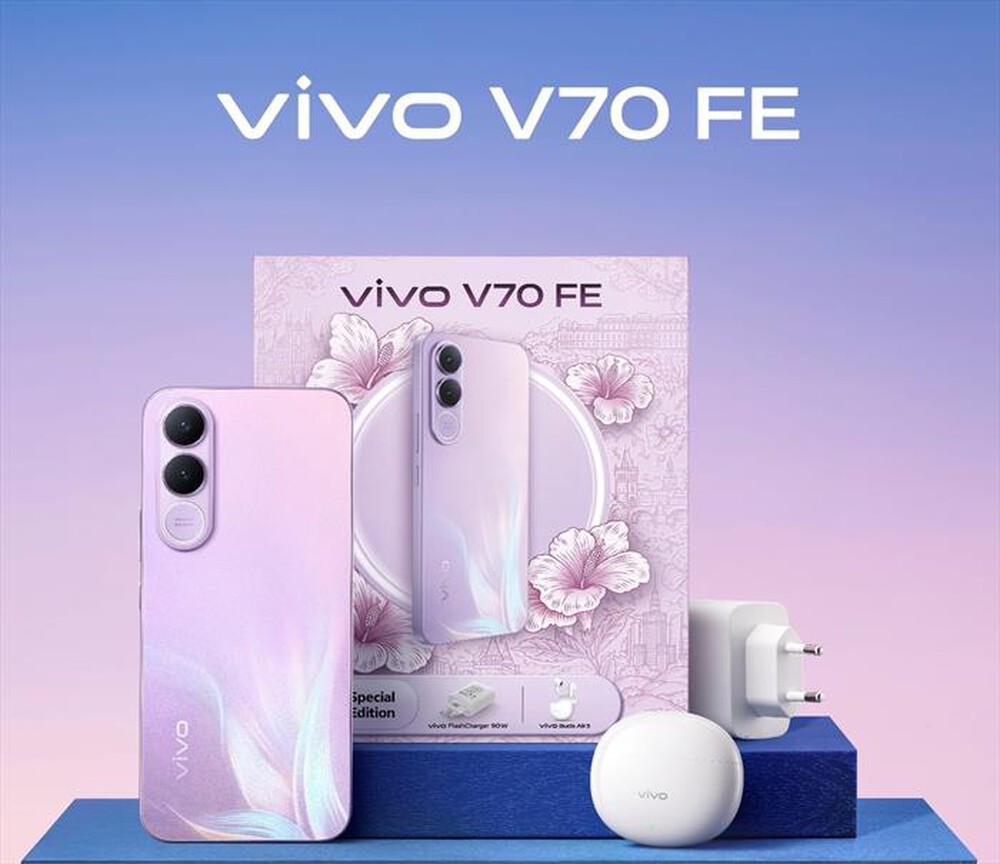 Immagine del prodotto VIVO MOBILE - Smartphone V70 FE 8+512 SPECIAL PACK-Muse Purple