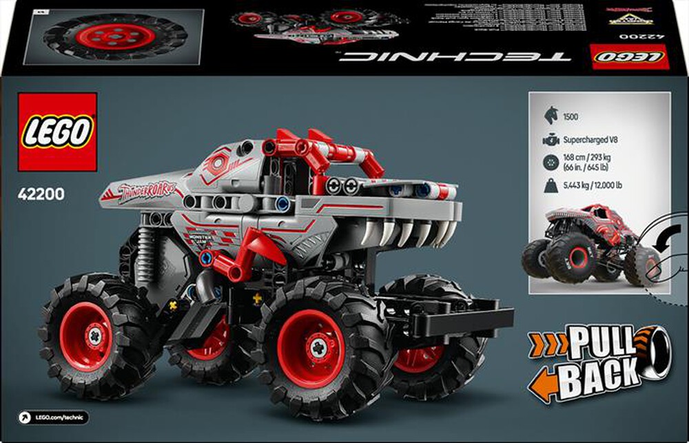 Immagine del prodotto LEGO - TECHNIC Pull-back Monster Jam&trade; ThunderROARus 42200