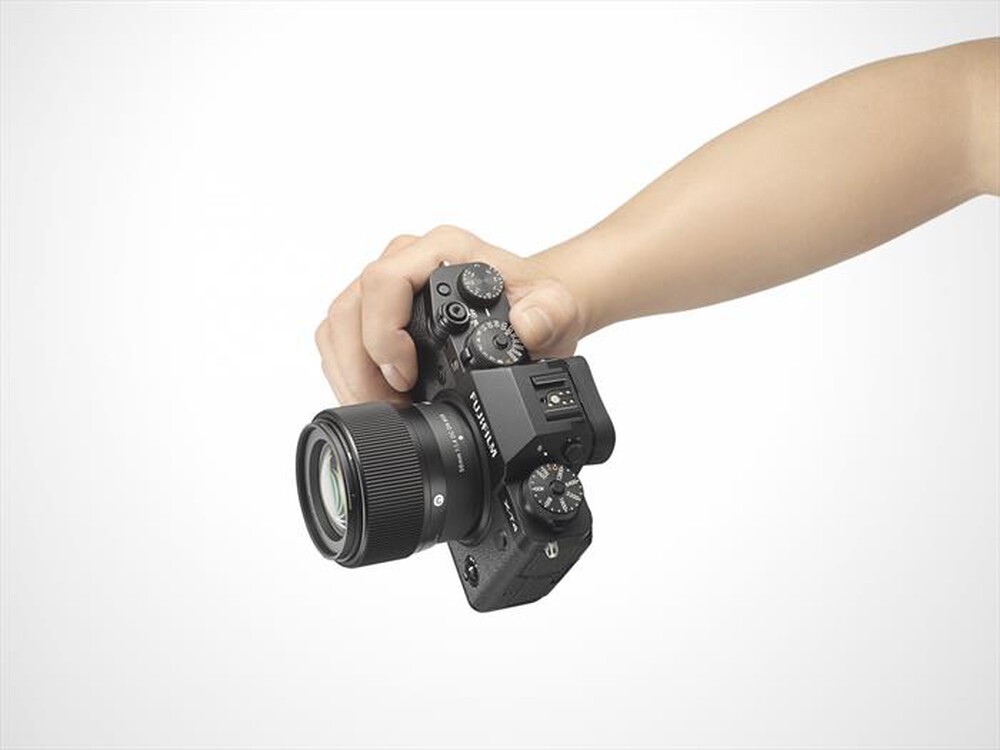 Immagine del prodotto SIGMA - OB.56MM-F/1.4 (C)DC DN, FUJI X-MOUNT-NERO/SILVER