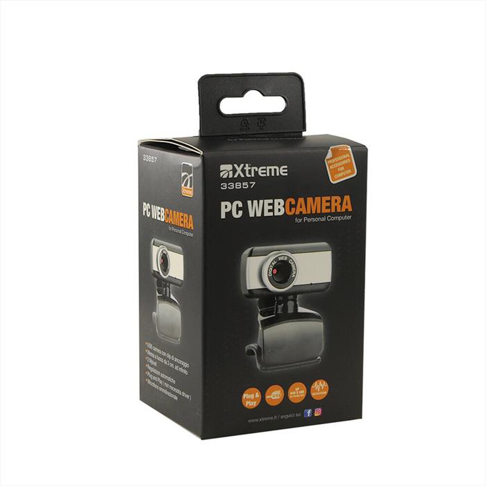 Immagine del prodotto XTREME - PC WEBCAMERA-Nero