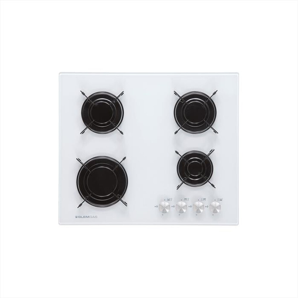 Immagine del prodotto GLEM GAS - Piano cottura a gas GV64WH 60cm-Bianco Lucido