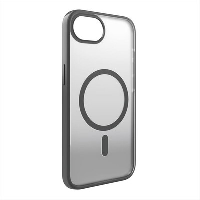 PURO - Cover in TPU+PC "GRADIENT" Magsafe per iPhone 16e-Nero