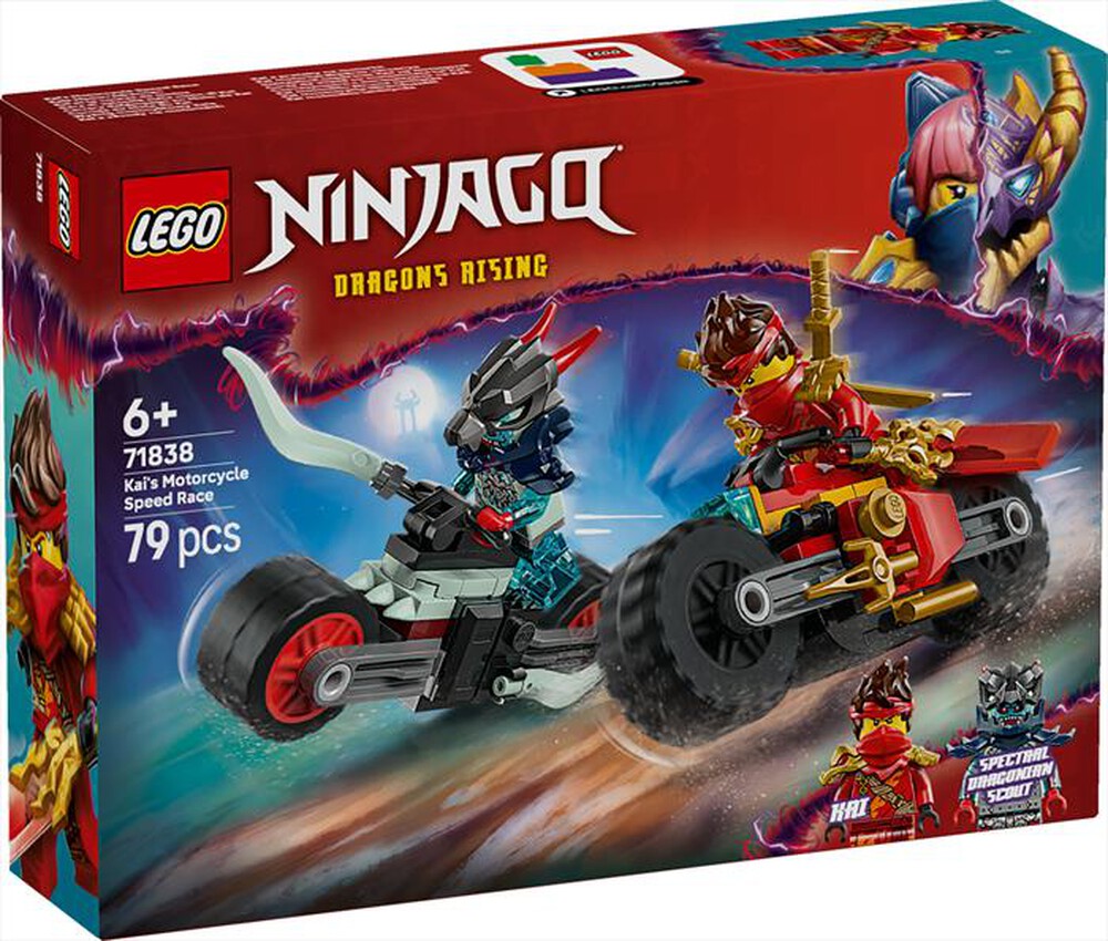 Immagine del prodotto LEGO - NINJAGO Gara di velocit&agrave; sulla moto di Kai 71838
