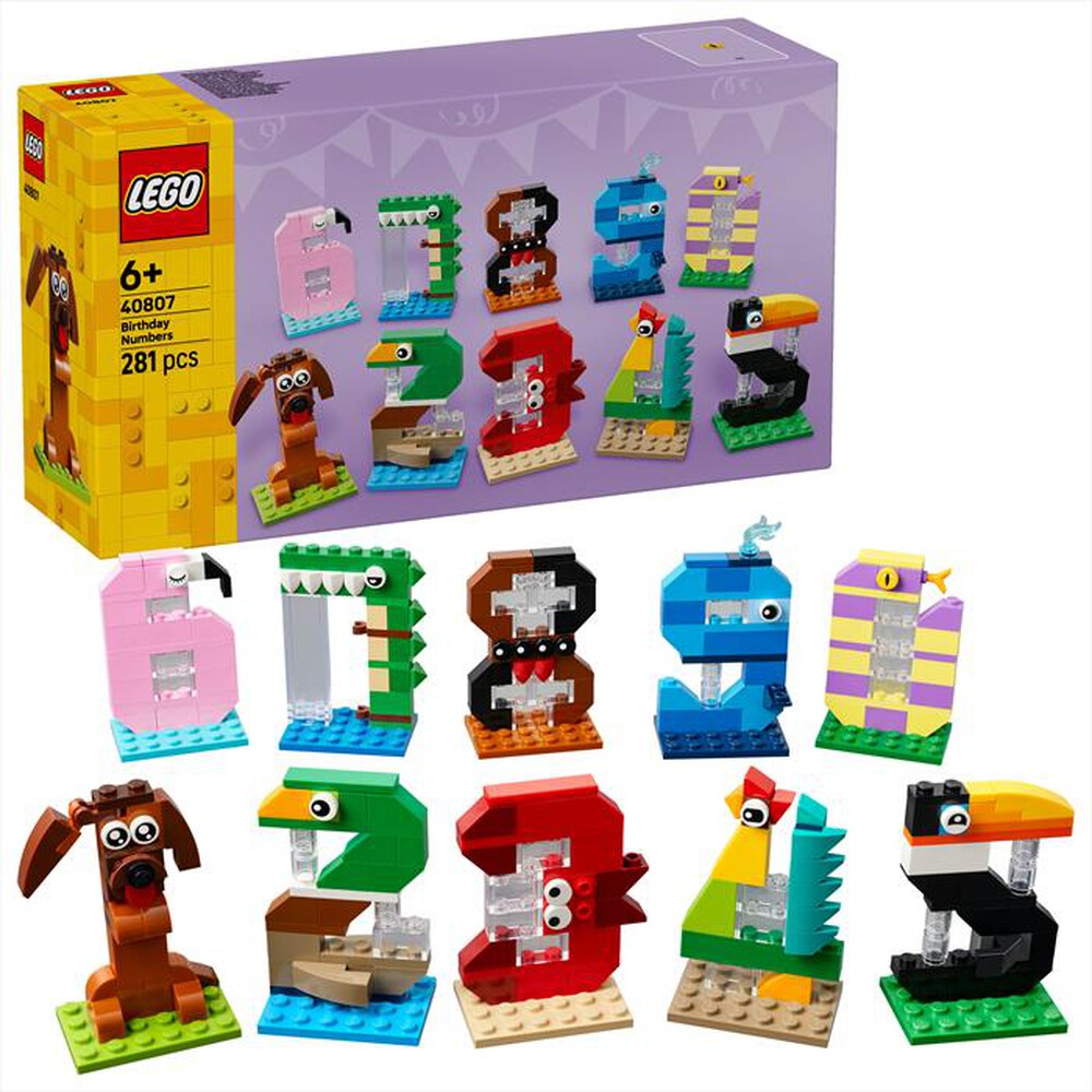 Immagine del prodotto LEGO - Numeri del compleanno - 40807