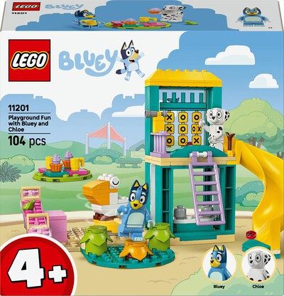 LEGO - BLUEY Al parco giochi di BLUEY e Chloe 11201