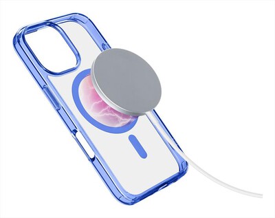 CELLULARLINE - Cover case ICONIC MAG per iPhone 16 Pro-Blue