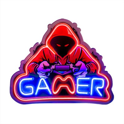 MUSIC HERO - Luce neon gamer