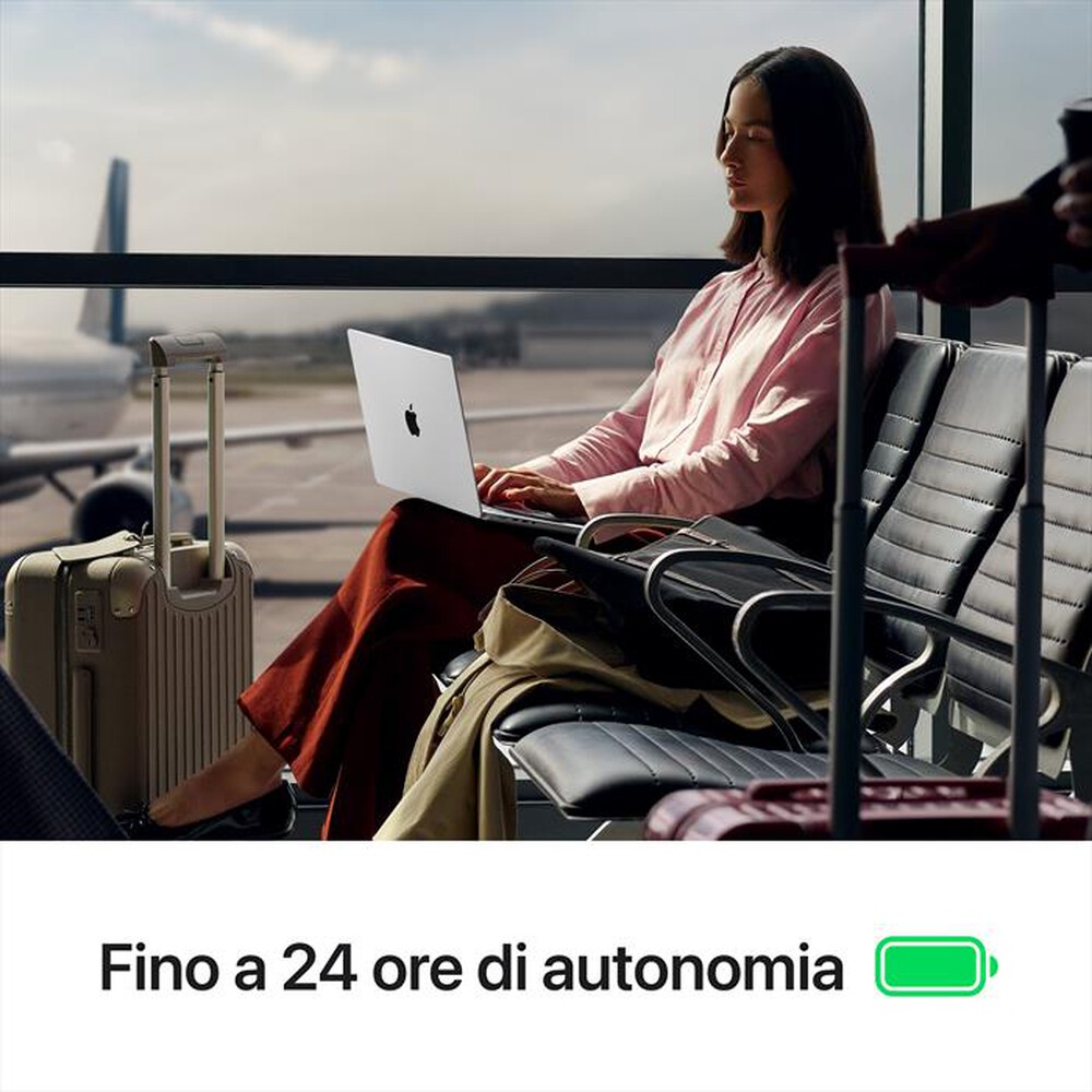 Immagine del prodotto APPLE - MacBook Pro 14" M5 Core 10 CPU 10 GPU 24GB 1TB-Argento