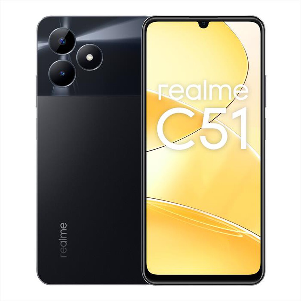 Immagine del prodotto REALME - Smartphone C51 256GB/6GB INT+NFC-Carbon Black