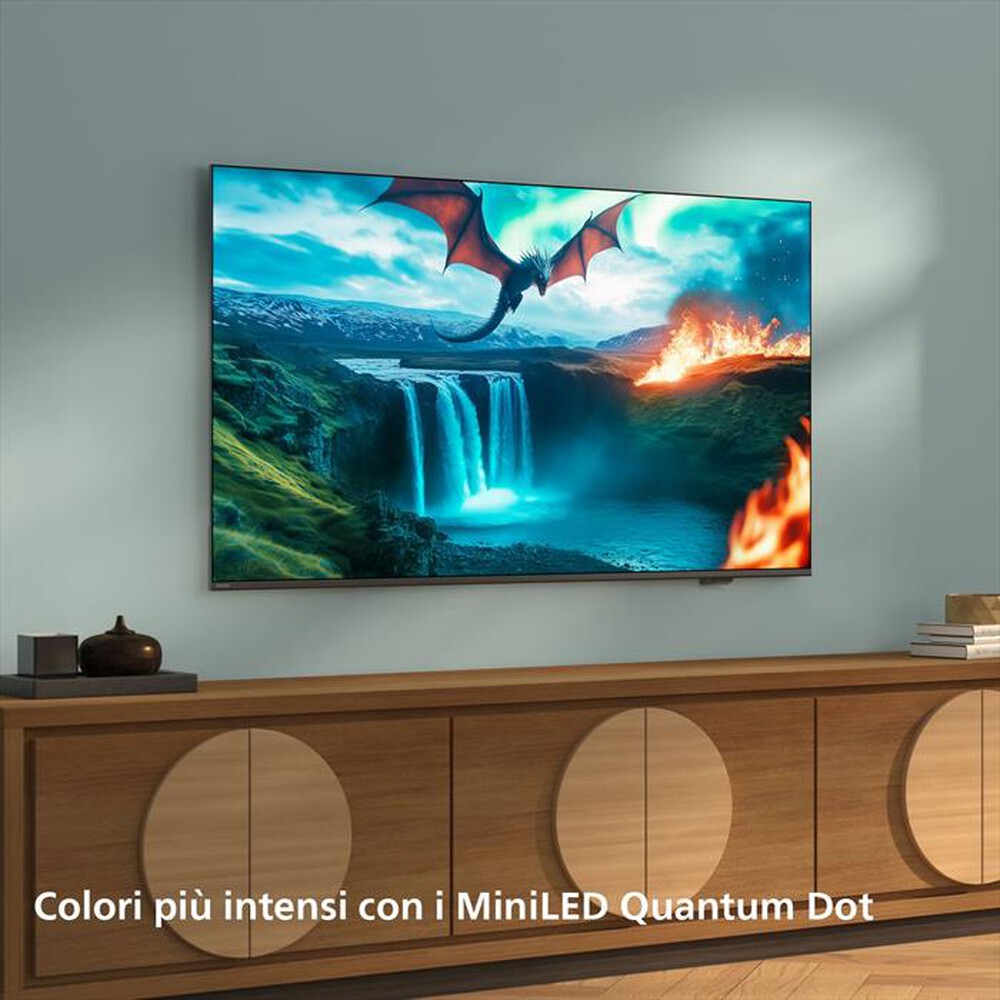 Immagine del prodotto PHILIPS - Smart TV 75" 4K QD MiniLED 75MLED820/12-Black