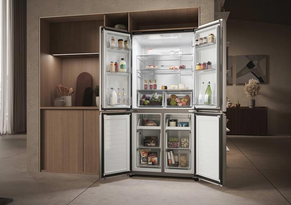 Immagine del prodotto HAIER - Frigorifero 4 porte HCR3818DNMM Classe D 467lt-Acciaio inox