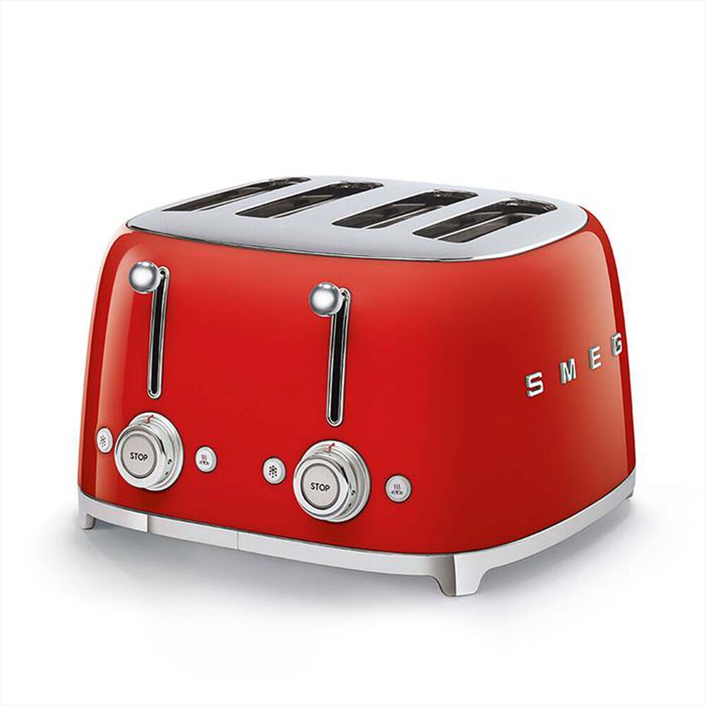 Immagine del prodotto SMEG - Tostapane 50's Style 4x4 fette &ndash; TSF03RDEU-rosso
