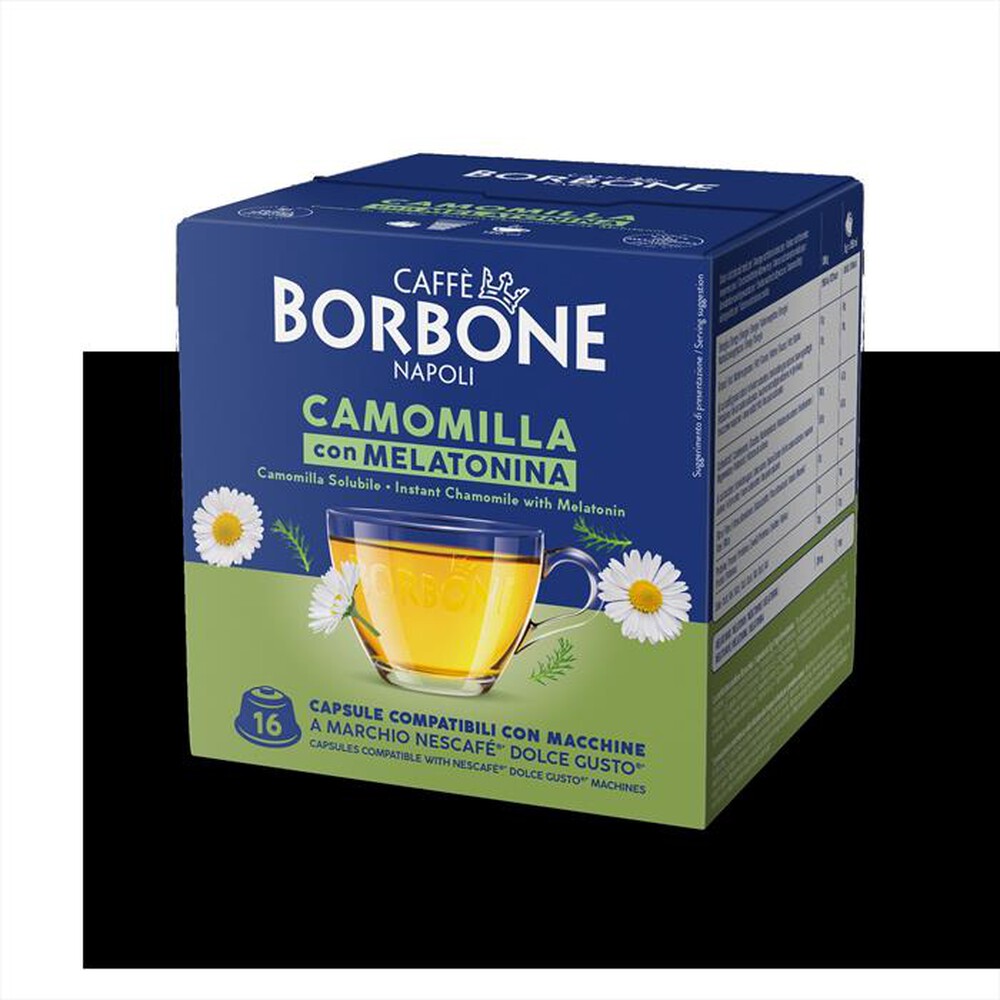 Immagine del prodotto CAFFE BORBONE - Camomilla e Melatonina - Dolce Gusto 16 pz-Multicolore