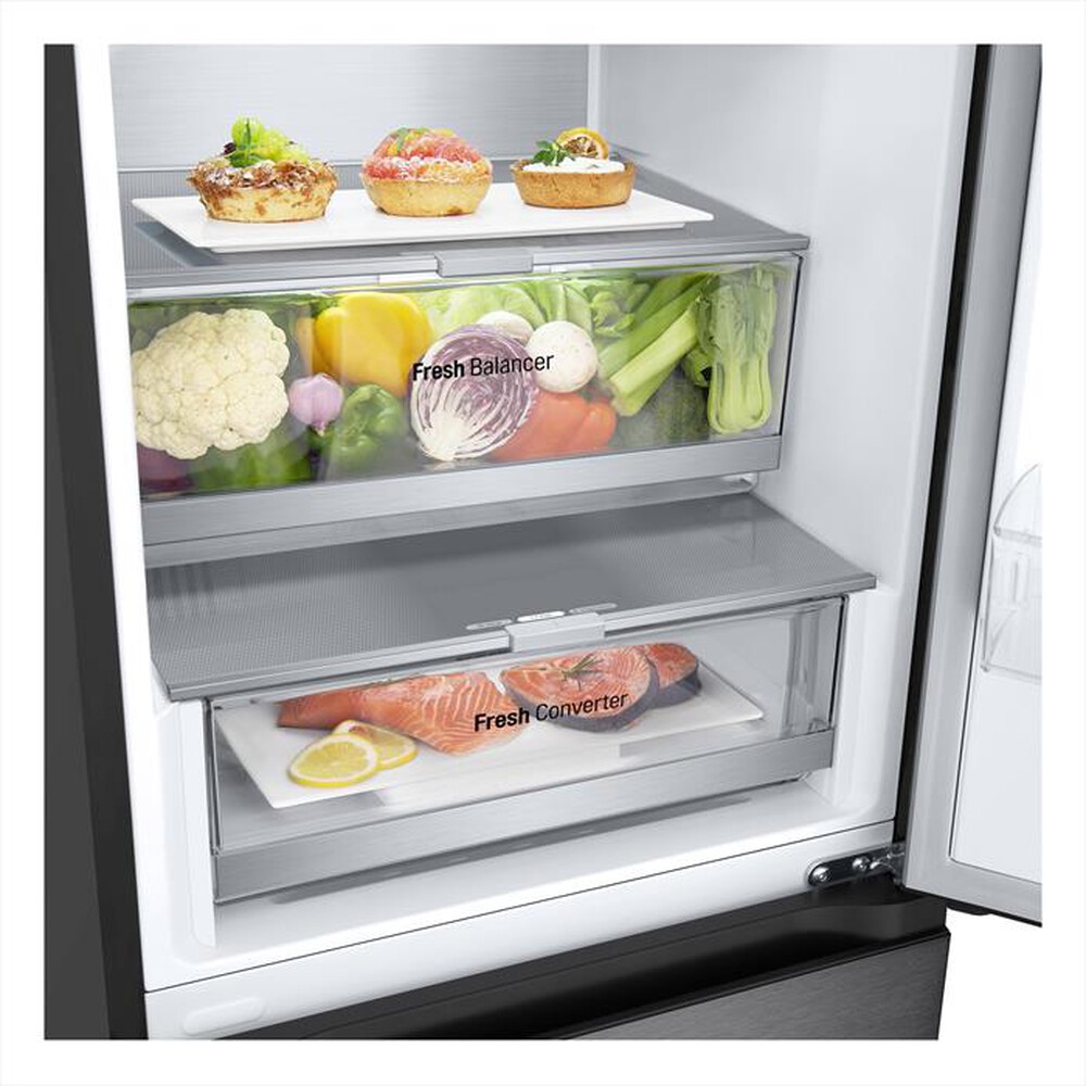 Immagine del prodotto LG - Frigorifero combinato GBV7280BEV Classe C 387L-Nero