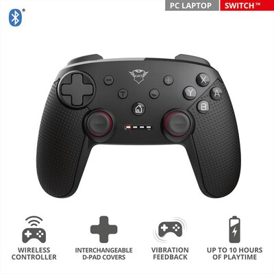 TRUST - GXT1230 MUTA WIRELESS CONTROLLER-Black/Red