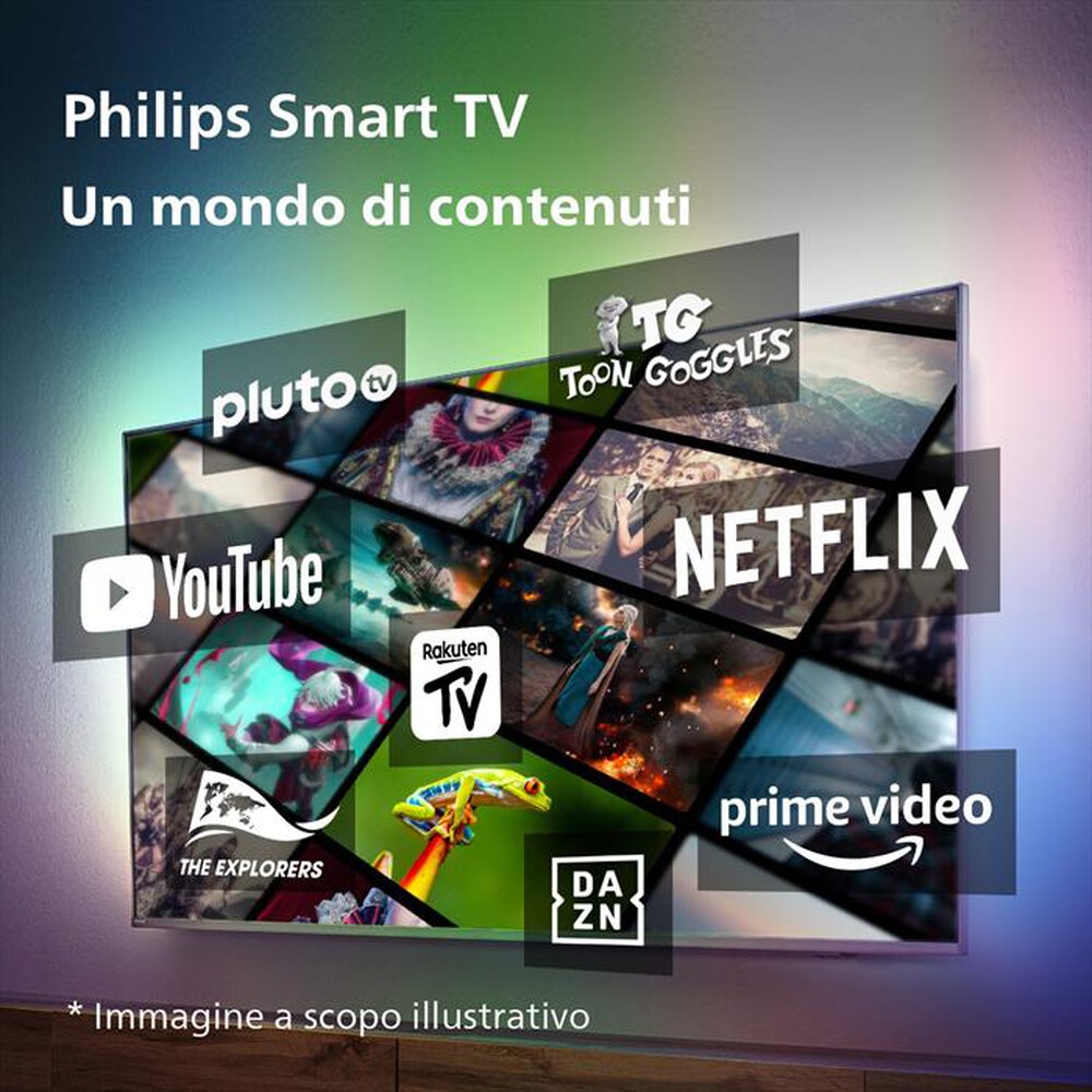 Immagine del prodotto PHILIPS - Ambilight SmartTV MINI LED UHD 4K 65" 65PML9008/12
