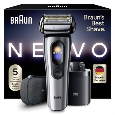 BRAUN - BRAUN SHAVER NEVO11000C-ARGENTO