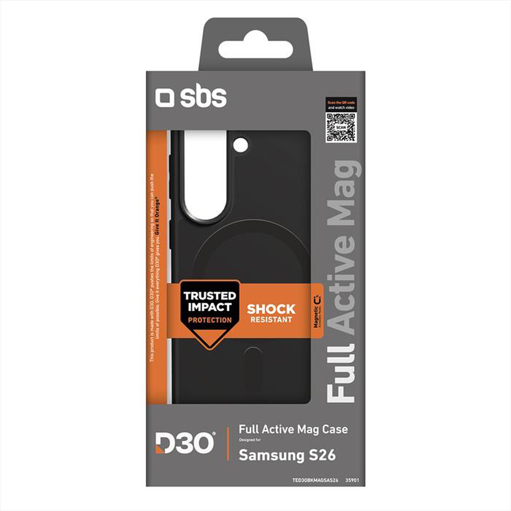 Immagine del prodotto SBS - Cover magnetica protettiva per Galaxy S26 Pro-Nero