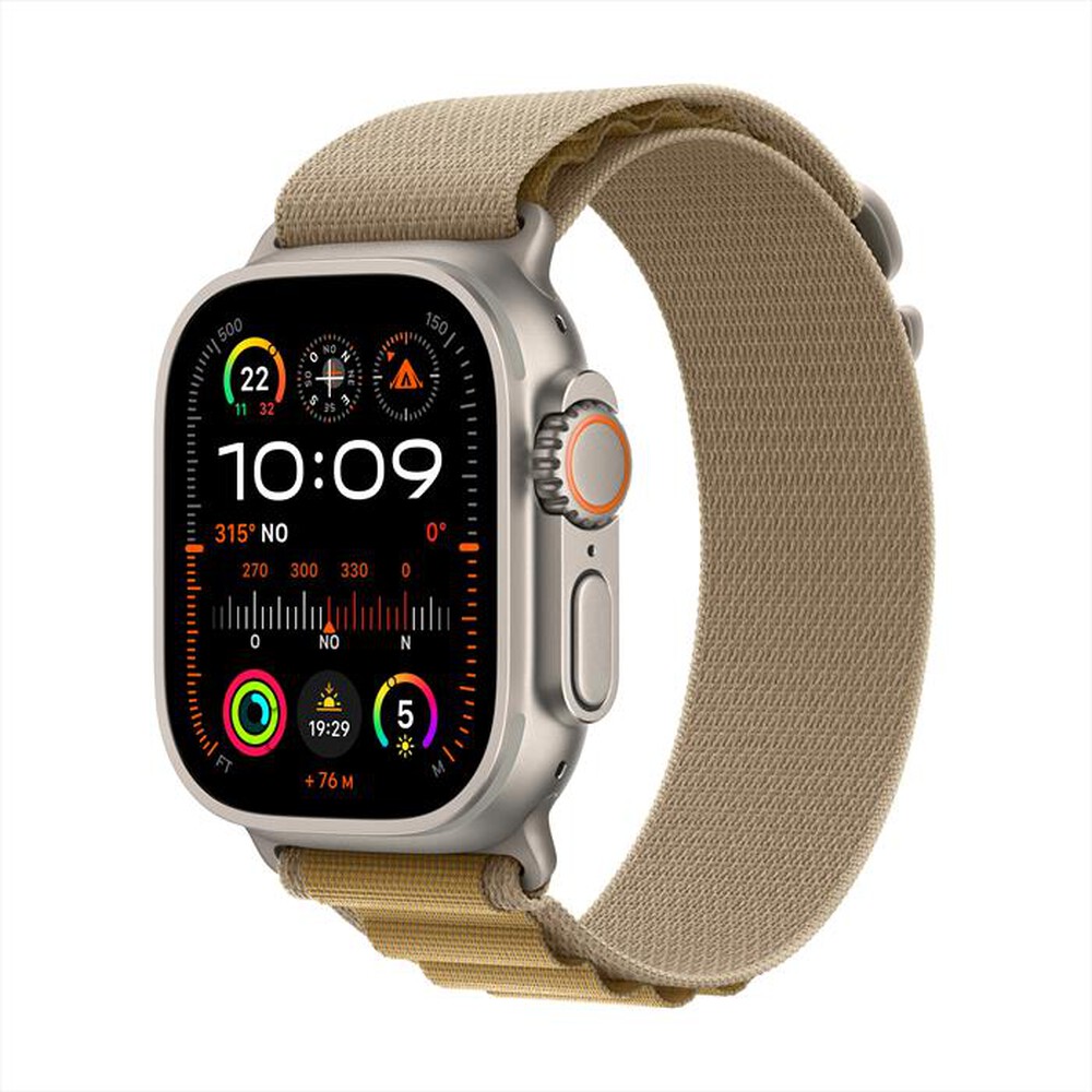 Immagine del prodotto APPLE - Watch Ultra 2 GPS + Cellular 49mm Titanio-Naturale Alpine Loop Sahara M