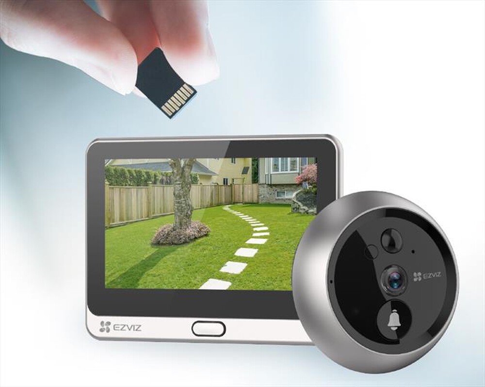 Immagine del prodotto EZVIZ - Campanello con spioncino senza fili DP2C-Silver