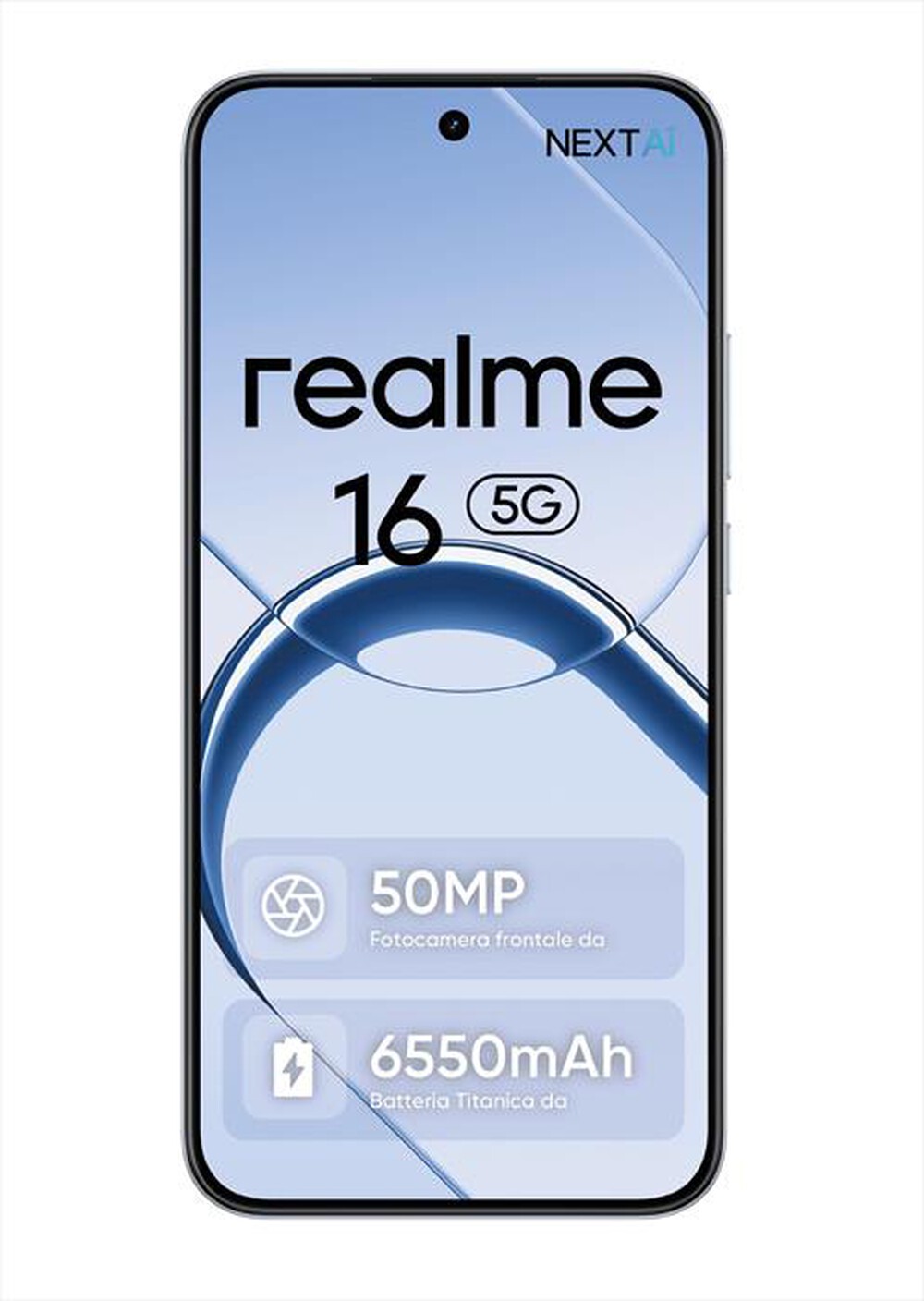 Immagine del prodotto REALME - REALME 16 5G (256GB 8GB)-AIR WHITE