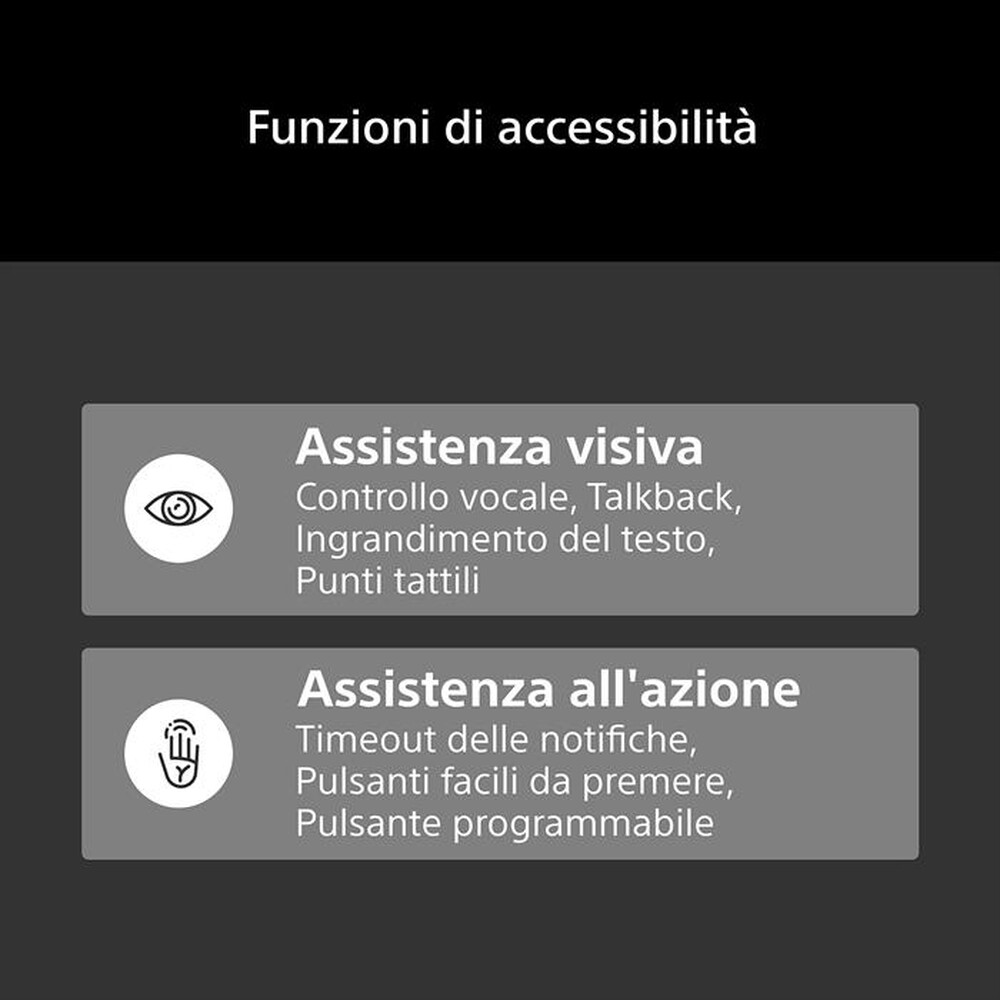 Immagine del prodotto SONY - Smart TV LED UHD 4K 43" K43S25M2PB.CEI-NERO