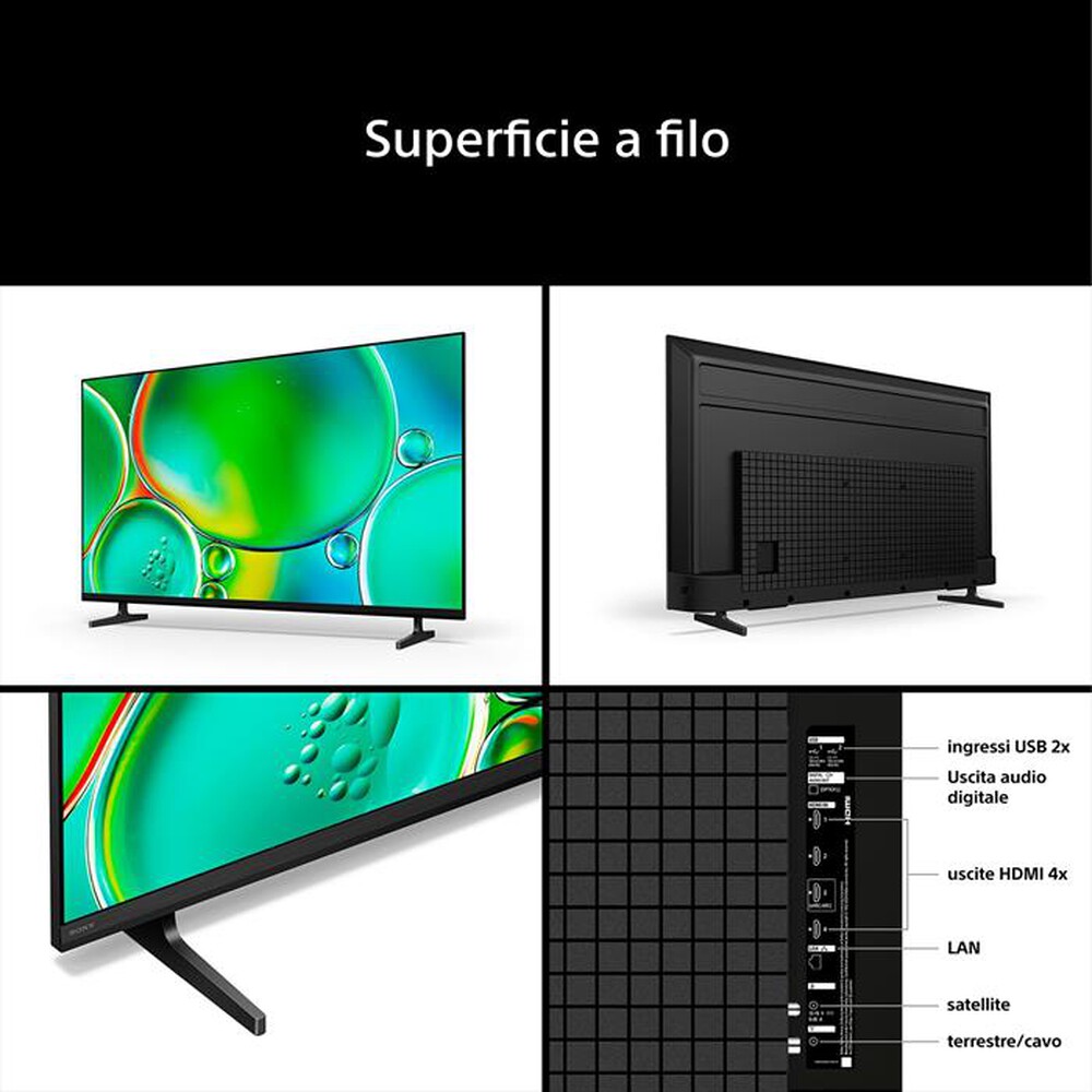 Immagine del prodotto SONY - Smart TV LED UHD 4K 55" K55S25M2PB.CEI-NERO