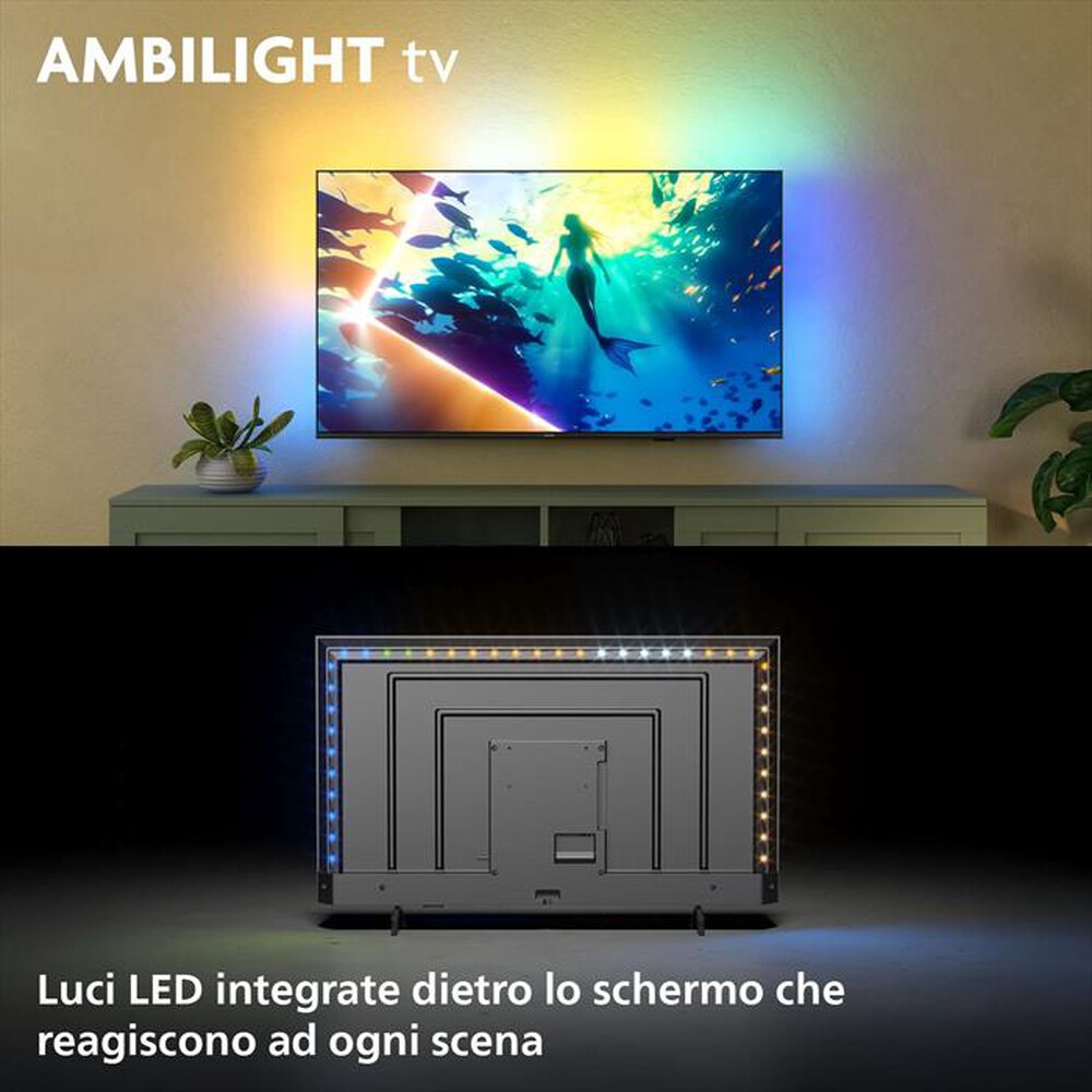 Immagine del prodotto PHILIPS - Smart TV Ambilight LED 4K 43" 43PUS8010-Black