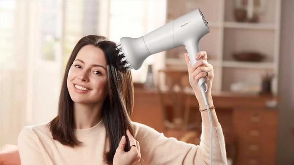 Immagine del prodotto PHILIPS - Asciugacapelli BHD501/20-Bianco e metallizzato