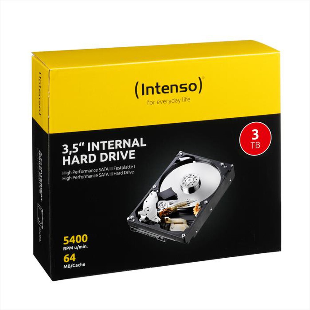 Immagine del prodotto INTENSO - HD Interno 3,5" 3TB