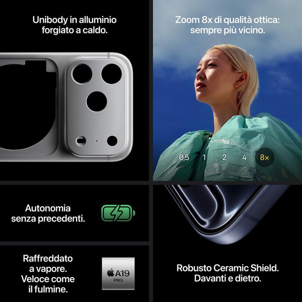 Immagine del prodotto TIM - APPLE iPhone 17 Pro Max 256GB-Argento