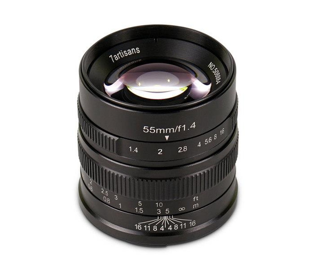 Immagine del prodotto 7ARTISANS - OBIETTIVO 55MM F1.4 SONY E-Black