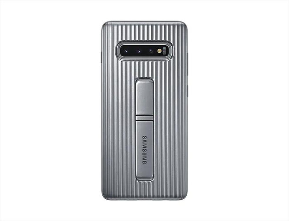 Immagine del prodotto SAMSUNG - PROTECTIVE STANDING COVER SILVER GALAXY S10+-ARGENTO