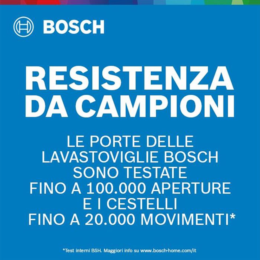 Immagine del prodotto BOSCH - Lavastoviglie SMI4HCB07E Classe C 14 coperti-Nero