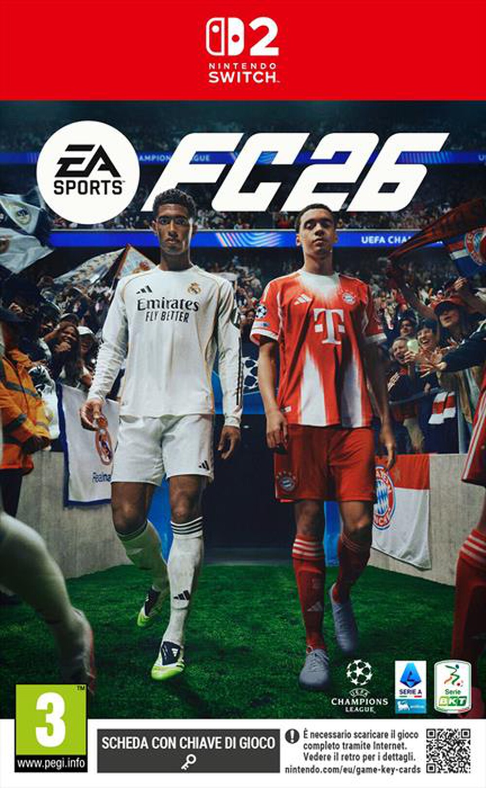 Immagine del prodotto ELECTRONIC ARTS - EA SPORTS FC26  (KEYCARD) NSW2