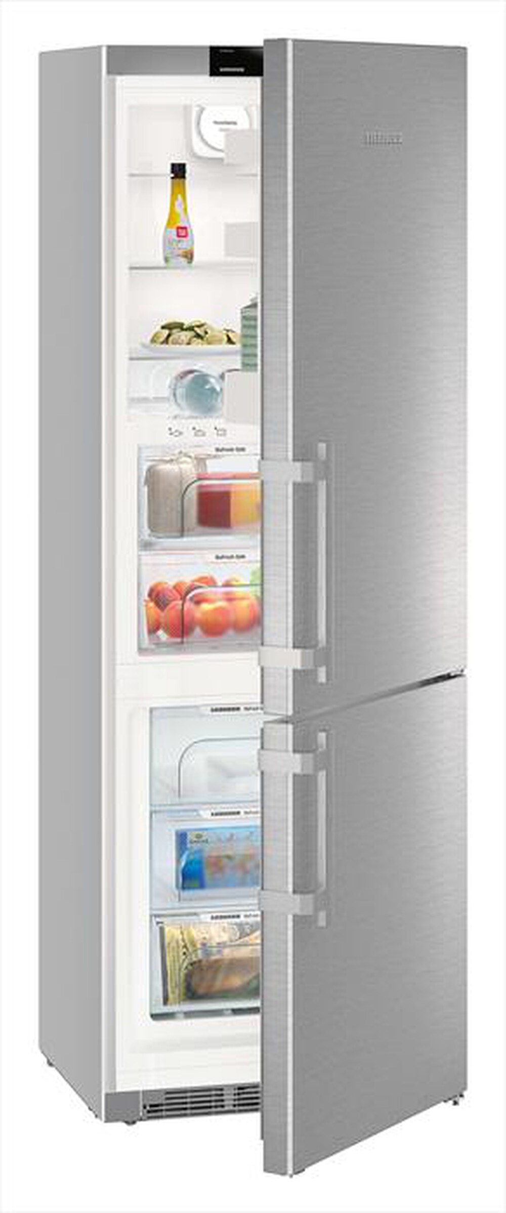 Immagine del prodotto LIEBHERR - Frigorifero combinato CBNEF 5735-21 Classe D 434lt-Acciaio