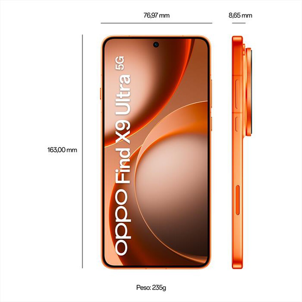 Immagine del prodotto OPPO - Smartphone FIND X9 ULTRA 5G-Canyon Orange