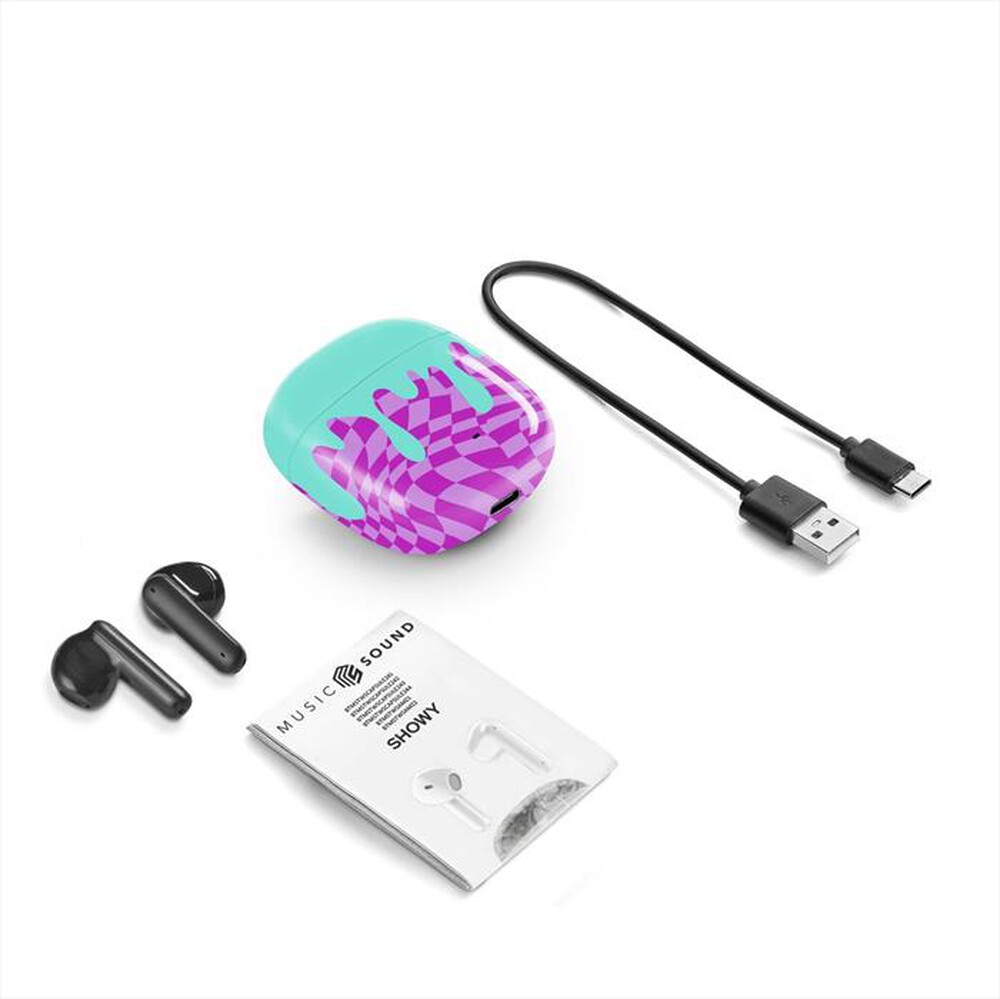 Immagine del prodotto CELLULARLINE - Auricolari Bluetooth TWS SHOWY-Multicolore