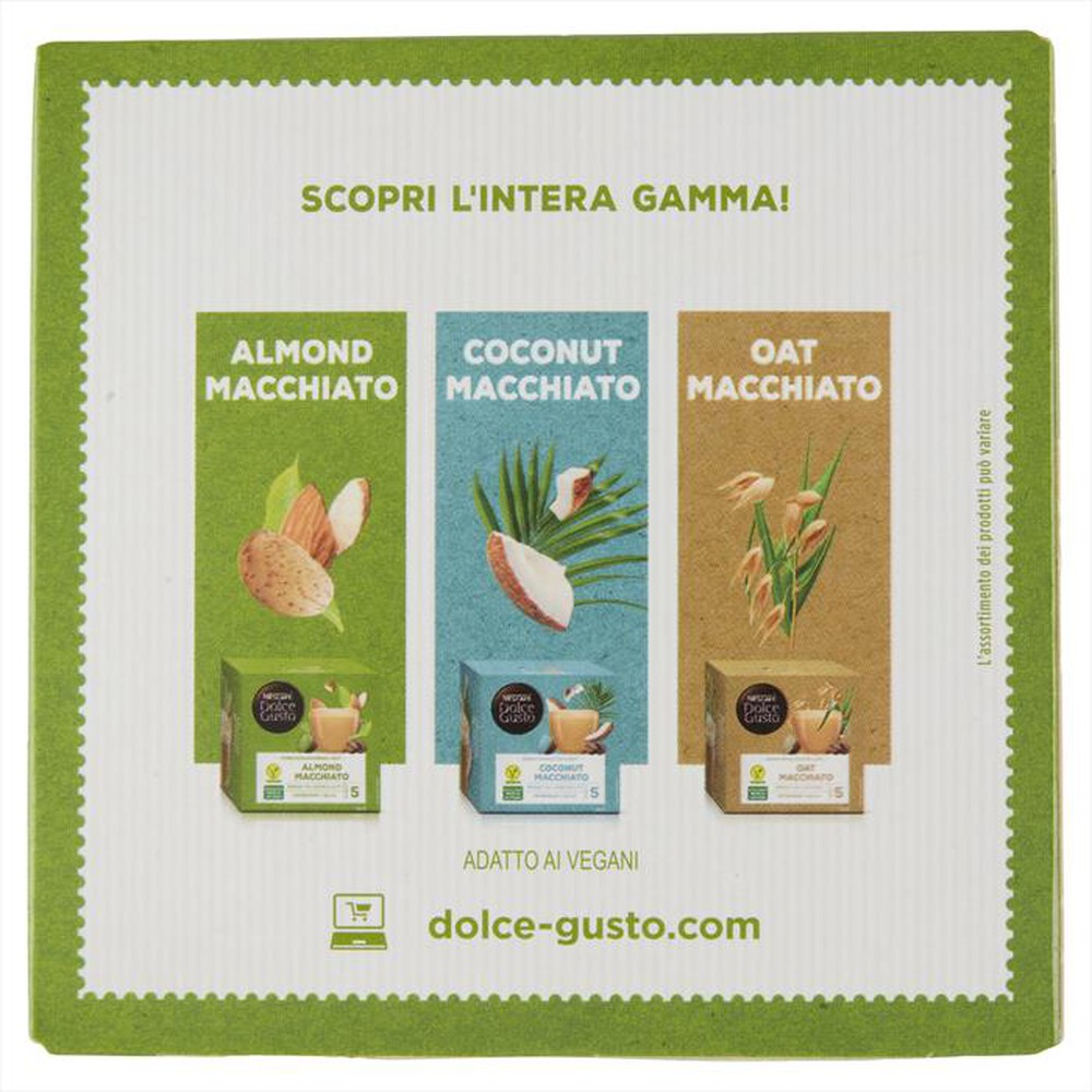 Immagine del prodotto NESCAFE' DOLCE GUSTO - Almond Macchiato 12 Caps-Verde