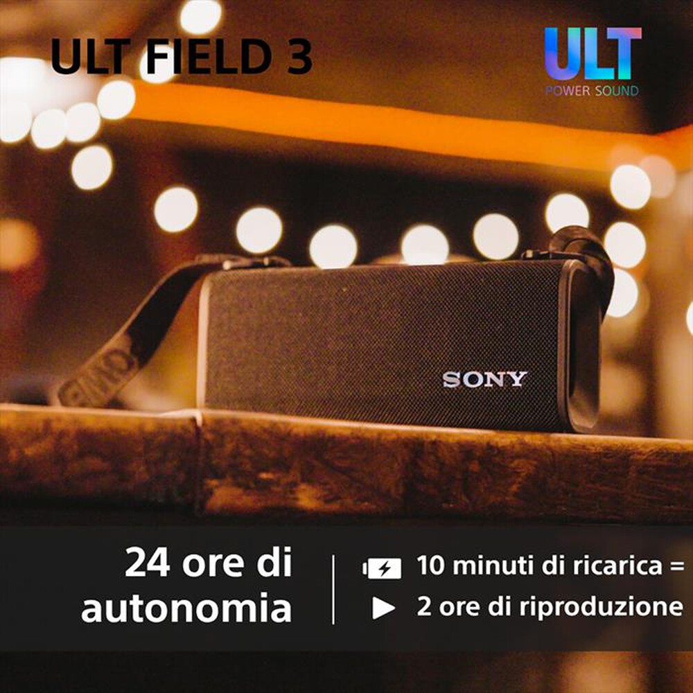 Immagine del prodotto SONY - Speaker portatile Wireless Bluetooth SRSULT30W.CE7-Bianco
