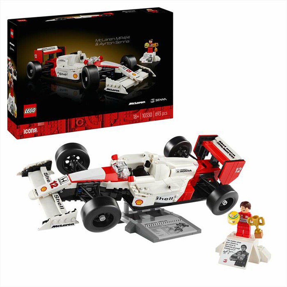 Immagine del prodotto LEGO - ICONS McLaren MP4/4 e Ayrton Senna 10330
