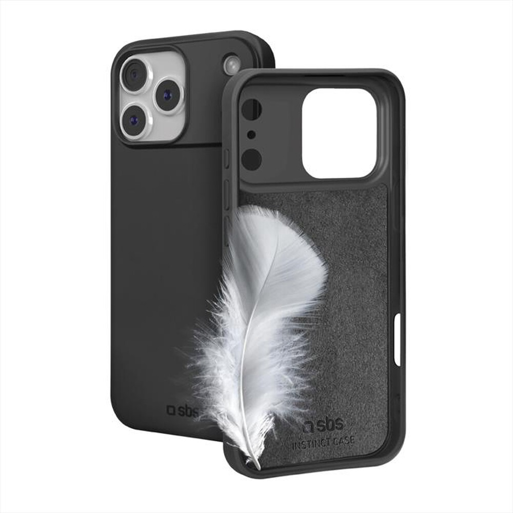 Immagine del prodotto SBS - Cover Instinct per iPhone 17 Pro Max-Nero