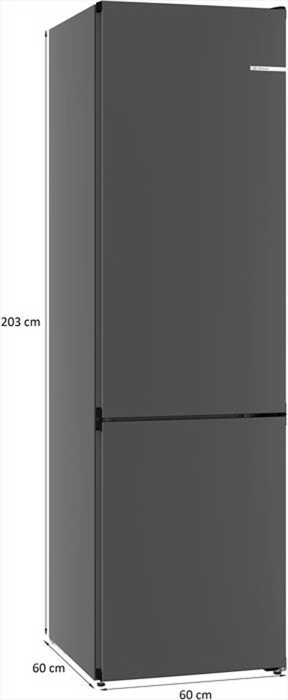 Immagine del prodotto BOSCH - Frigorifero combinato KGN39OCAF Classe A 363lt-Acciaio