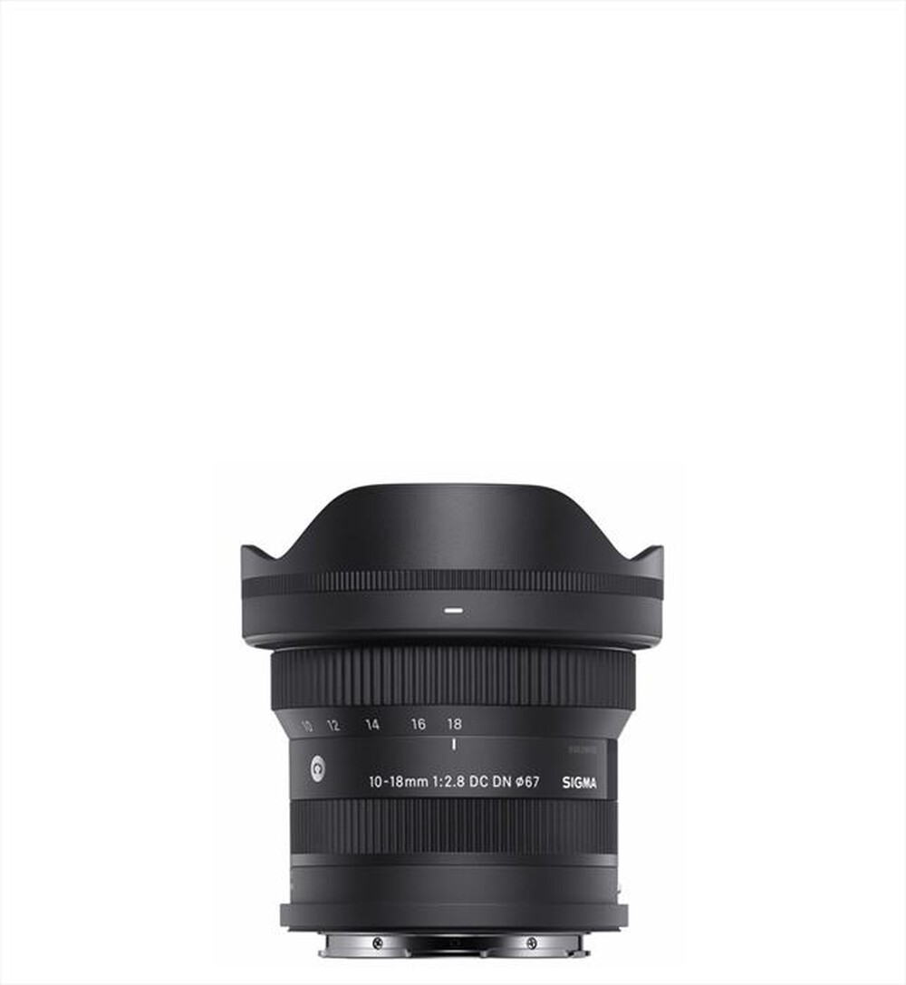 Immagine del prodotto SIGMA - Obiettivo 10-18/2.8 (C) AF DC DN FUJIFILM X-MOUNT-Nero