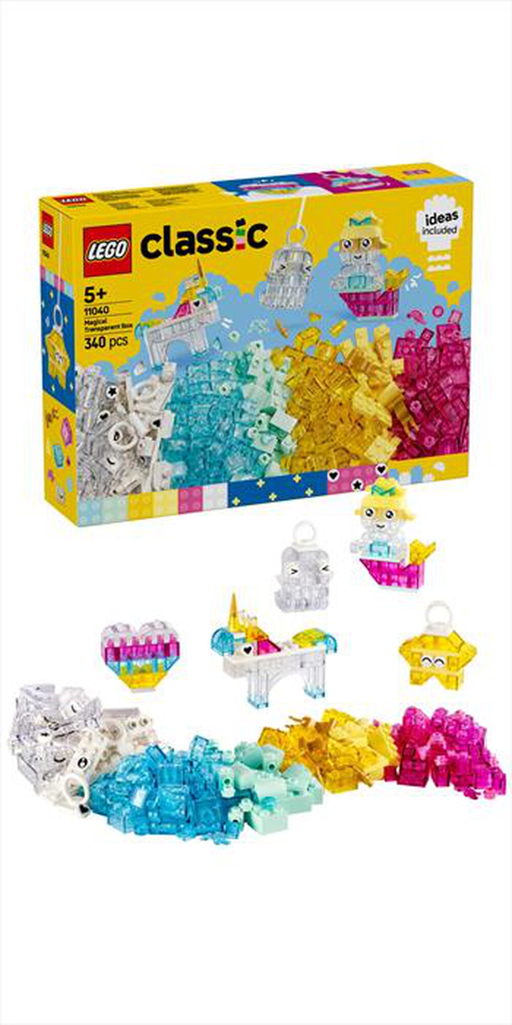 Immagine del prodotto LEGO - CLASSIC Scatola magica trasparente 11040