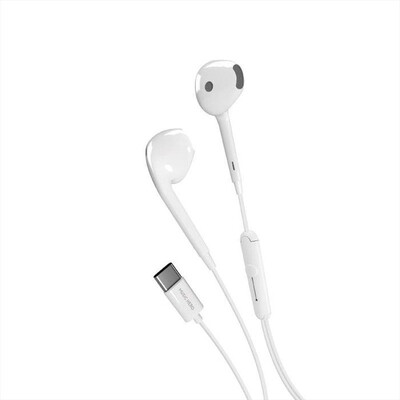 SBS - Auricolare semi in ear MHEARSETTYCW-Bianco