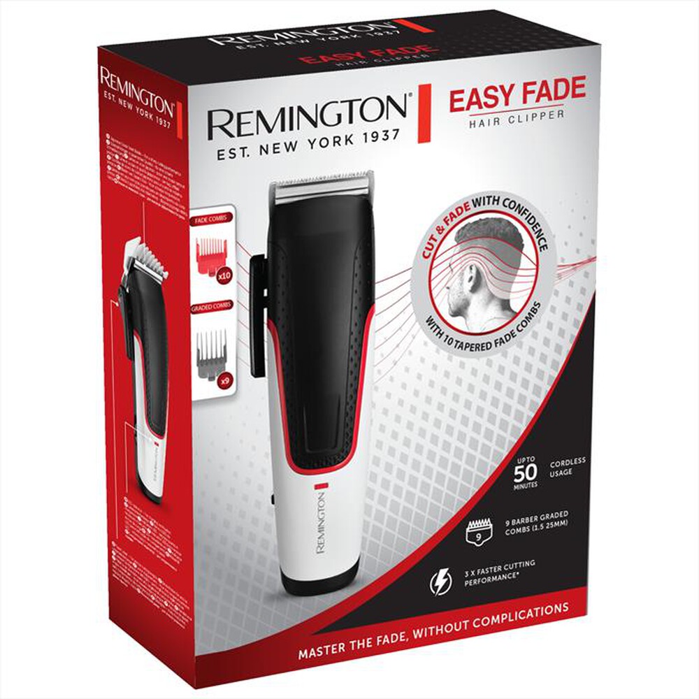 Immagine del prodotto REMINGTON - Tagliacapelli HC500-nero-bianco